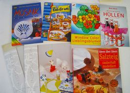 -	Bastelbücher & Kreativhefte – Mosaik, Window Color, ect.