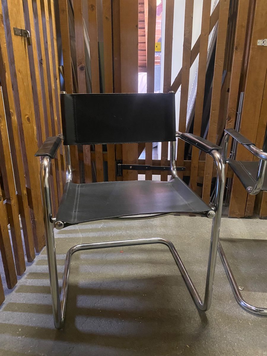 Chaises: Leder Freischwinger – D'occasion à Zürich par DealHunter69