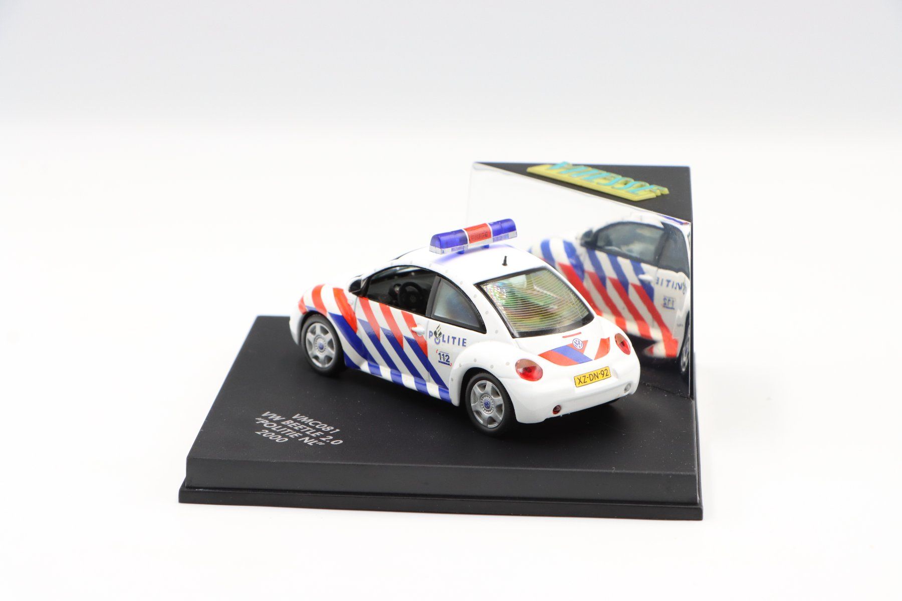 Volkswagen Modellini d'auto: VW Beetle 2.0 Polizei NL 2000 1:43 Vitesse – Nuovo (secondo la descrizione) da Bühl b.Aarberg venduto da modelldiecast 5