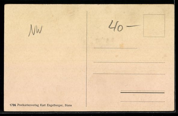 Cartoline postali: AK Stansstad, Blick auf die Acherbrücke – Usato da Berlin venduto da bartko-reher 1