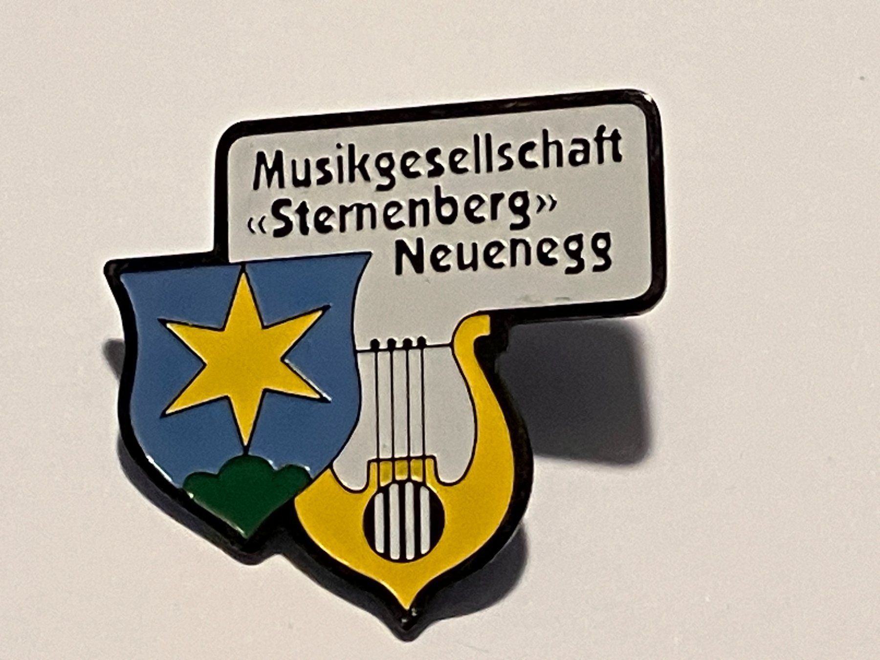 Placchette & Badge: 1 Pin Musikgesellschaft Sternenberg Neuenegg – Usato da Basel venduto da djwwpp