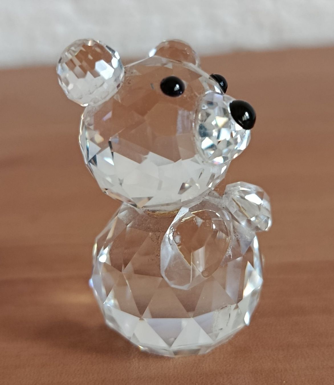 Swarovski Statuette: Swarovski "Kleiner Bär" Kristall-Figur – Usato da Bern venduto da Delphin77 1