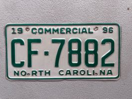🇺🇸🇺🇸 USA Nummernschild #  NORTH CAROLINA  # 🇺🇸🇺🇸