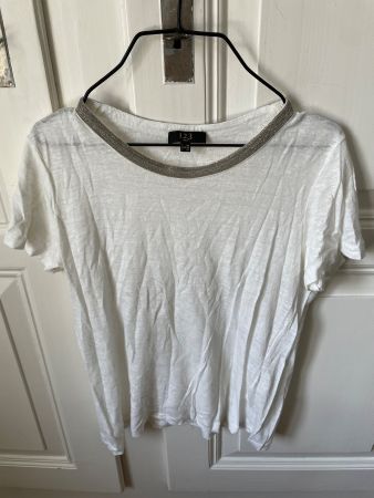 Maison 123 100% Leinen T-Shirt - wie Max Mara Sézane COS