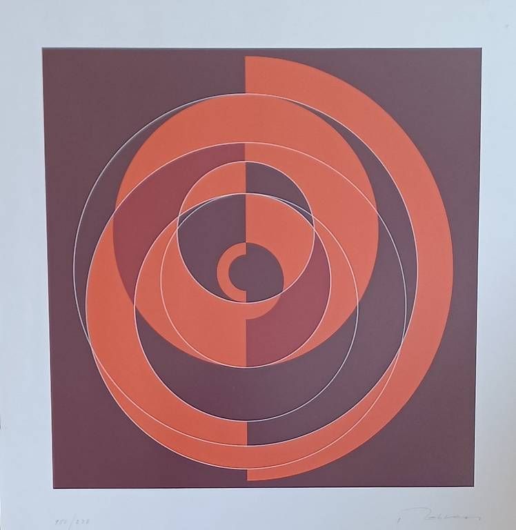 Arts picturaux & lithographies: Werner Mühlemann - Sérigraphie numérotée – D'occasion à Bretigny-Morrens par LaureLM