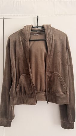 Damen 2-Teiler Kapuzenjacke und Trainerhose 