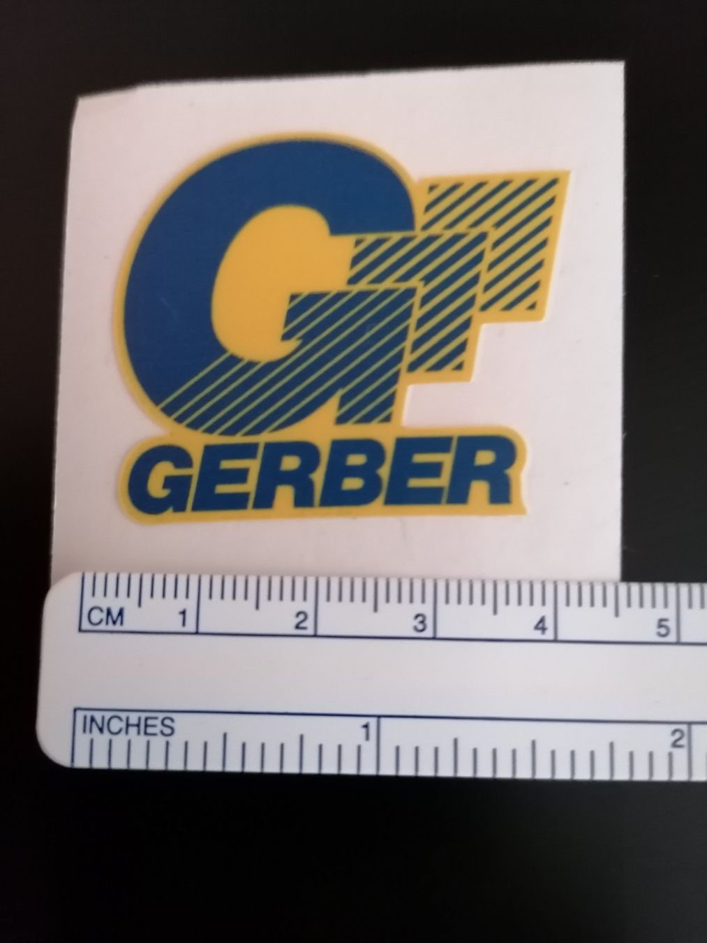 Gerber Pezzi di ricambio: Gerber  Sticker – Nuovo (secondo la descrizione) da Unterentfelden venduto da xilo01 1