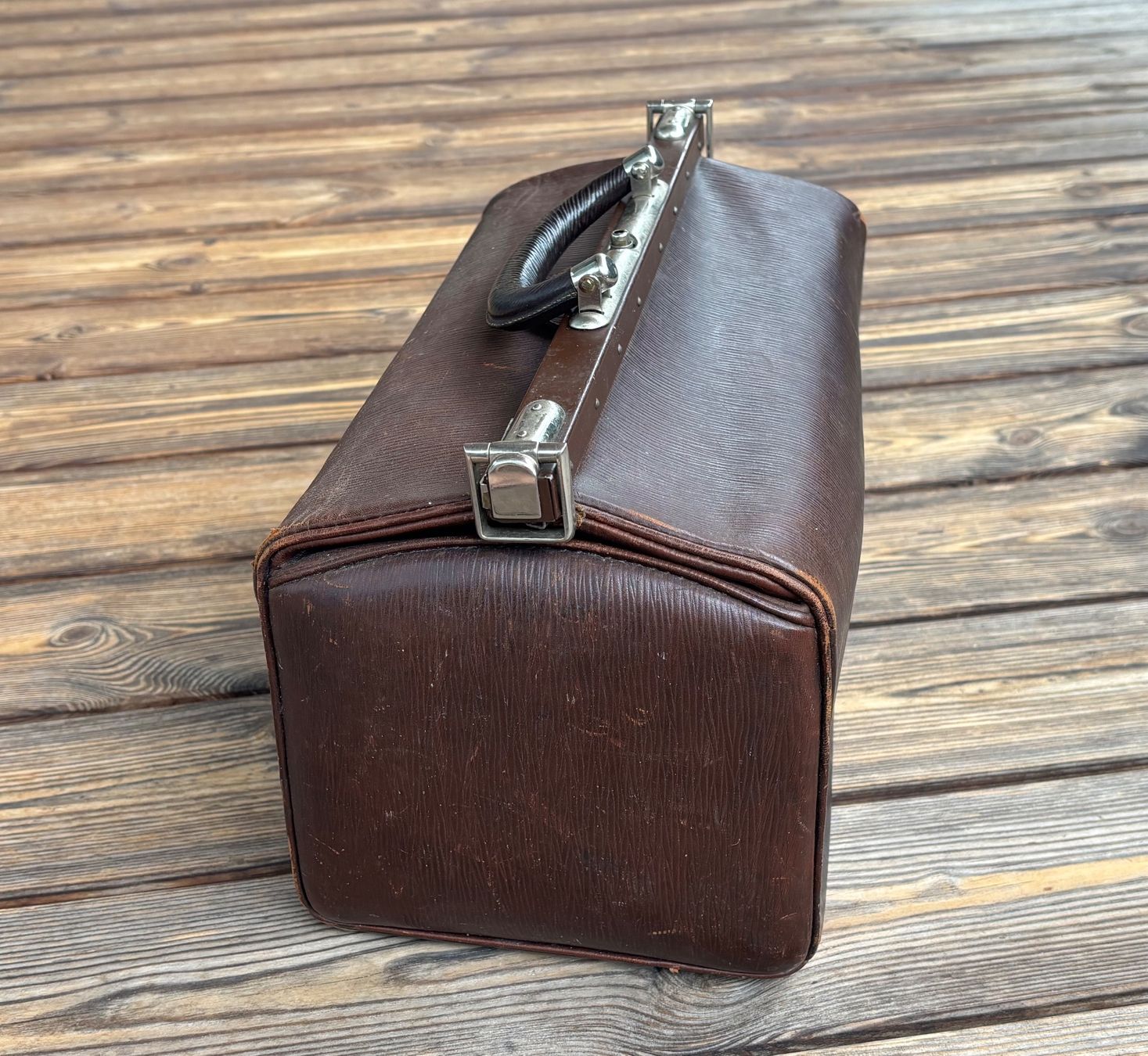 Sacs: antike Arzttasche, Leather Gladstone Bag – D'occasion à Lüchingen par Eeizo 7