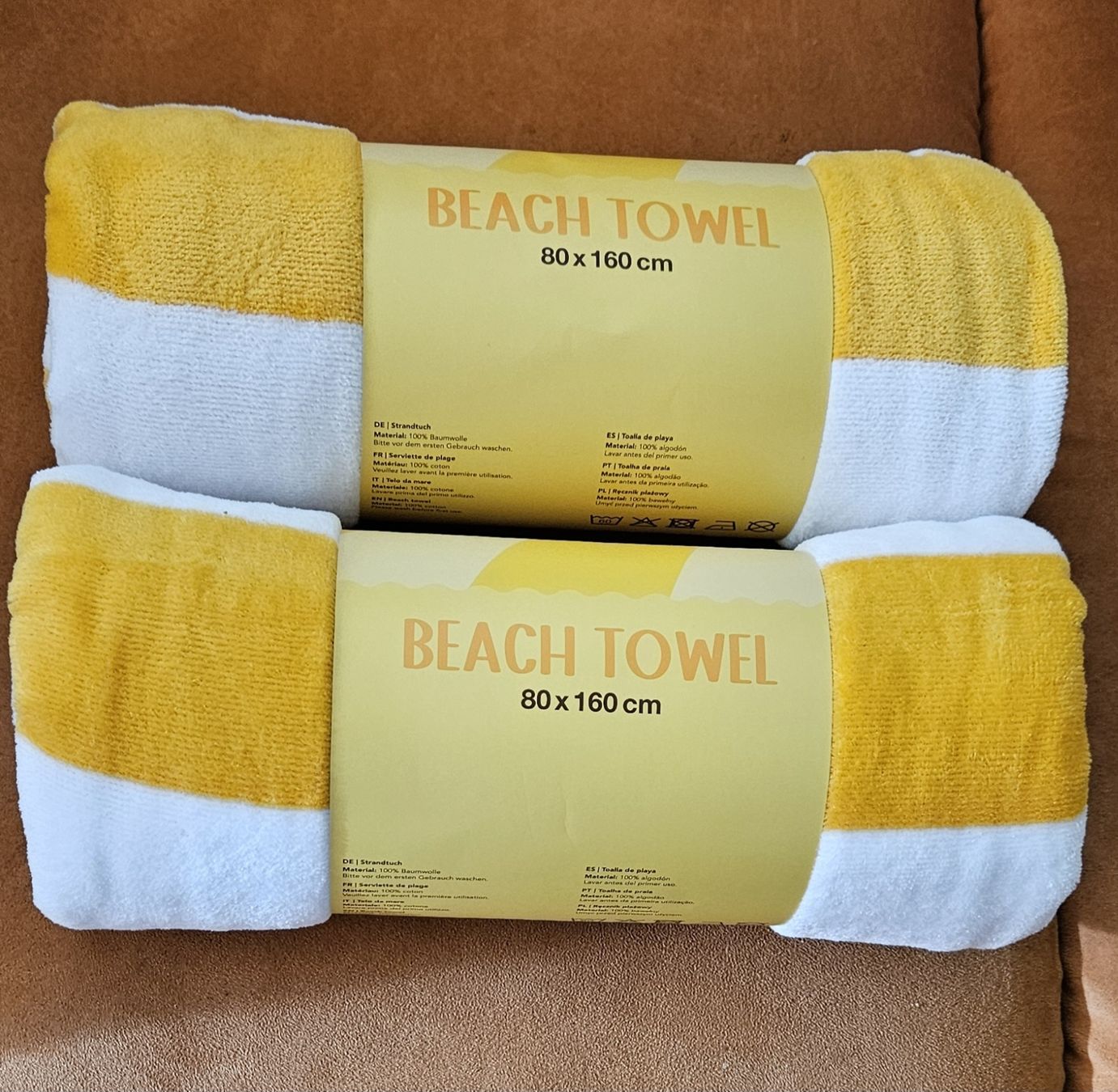 Coop Serviettes de bain: Strandtuch Splash Coop Sammel – Neuf avec emballage d'origine à Hasle b. Burgdorf par buddle32