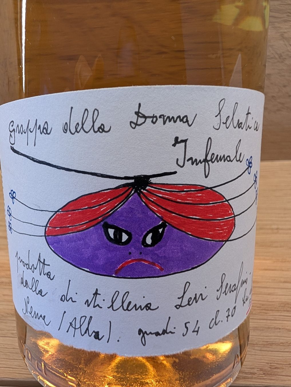 Romano Levi Spiritueux: Grappa della Dona Selatica Infernale, Romano Levi – D'occasion à Neuendorf par rudim2 7