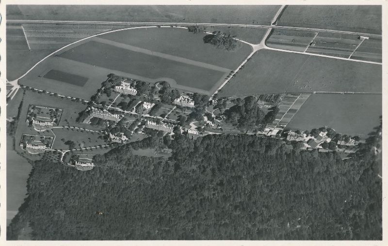 Cartoline postali: Perreux - Hospice de .. Aerofoto + c1915 – Usato da Emmenbrücke venduto da teestube
