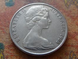 AUSTRALIA  20  Cents  1966
