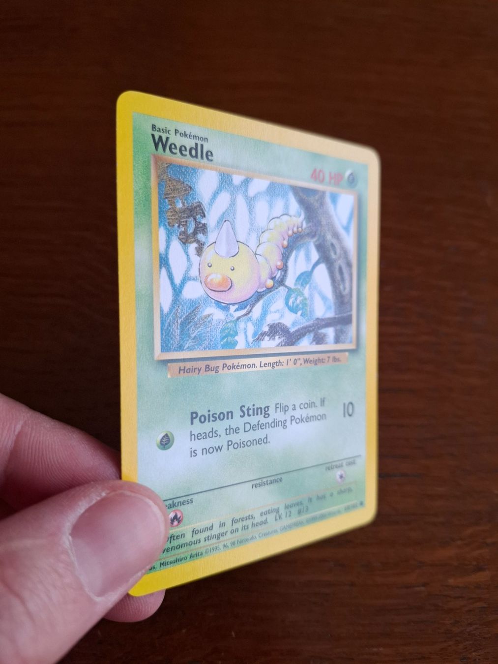 Pokémon Carte collezionabili: Pokemon Weedle Base Set 69/102 – Usato da Giornico venduto da ale_lc8k 2