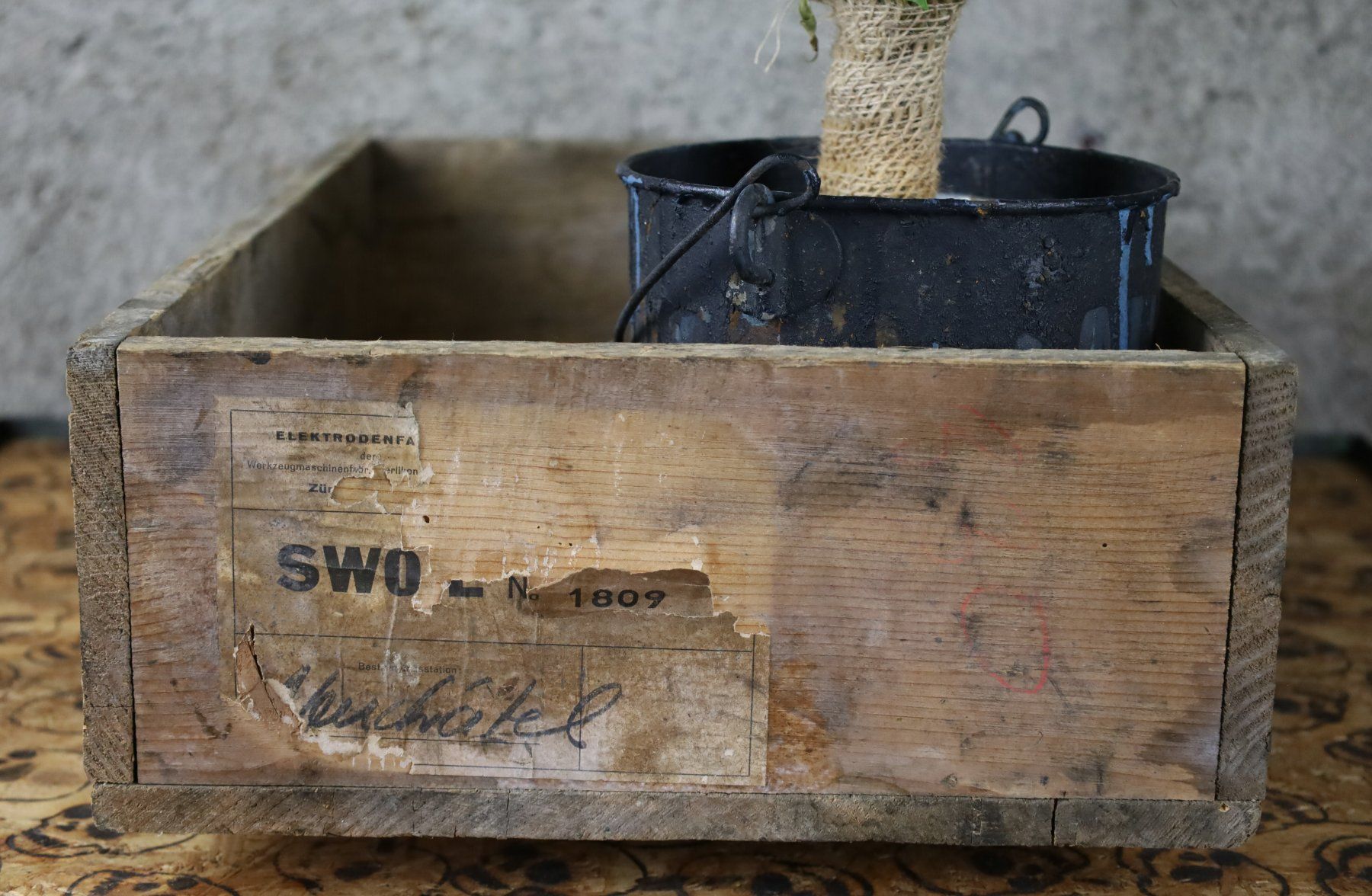 Transportkisten: Holzkiste, Kiste "Oerlikon Citogène" – Gebraucht aus Birrwil von brandschatz_birrwil 2