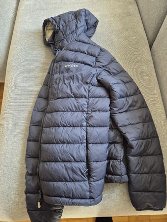 46 Nord Padded Jacket Hooded Dark Blue Size S 