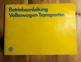 Betriebsanleitung Volkswagen Transporter 1983