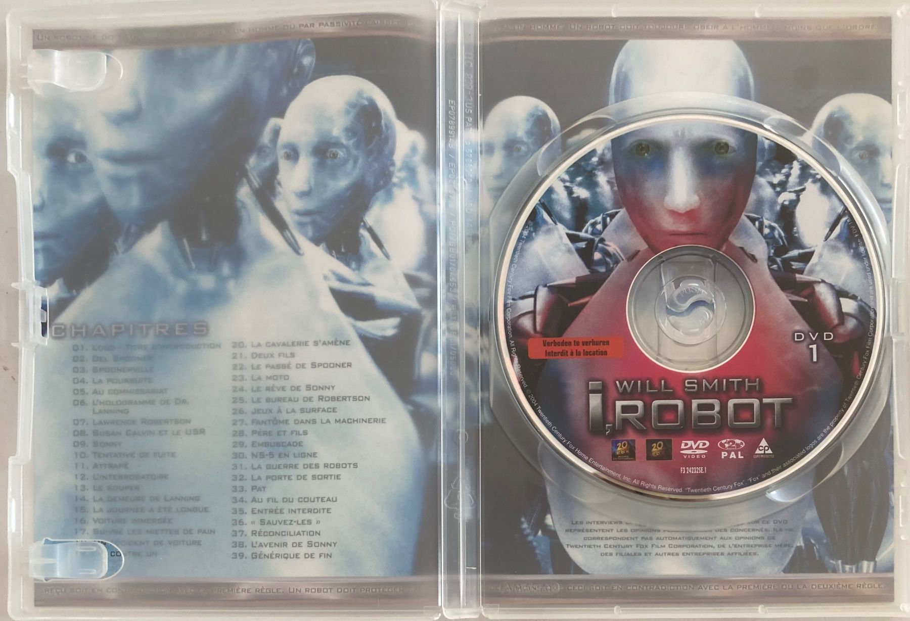 Tutti i DVDs: WILL SMITH - I,ROBOT – Usato da Poliez-Pittet venduto da Newtown-Records 2