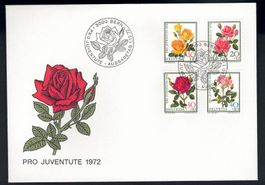 Pro Juventute 1972 FDC