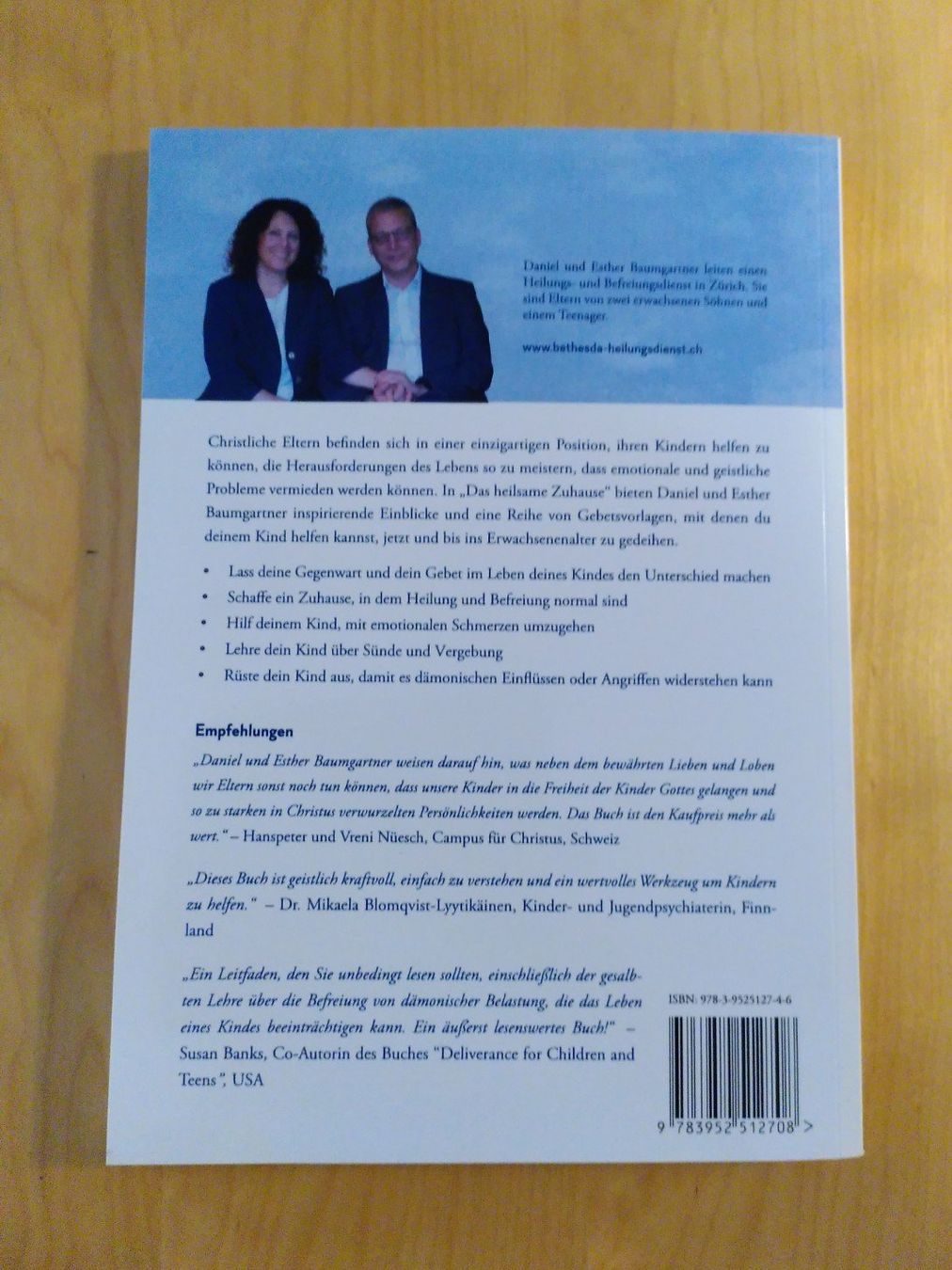 Libri: DAS HEILSAME ZUHAUSE/ DANIEL UND ESTHER BAUMGARTNER – Usato da Brugg AG venduto da olamim 1