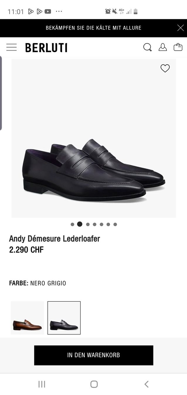 Scarpe da uomo: Berluti, Schuhe, Andy Loafer, 43 – Nuovo (secondo la descrizione) da Winterthur venduto da Sjull 6