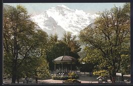 Interlaken, Kursaal, Musikpavillon mit J