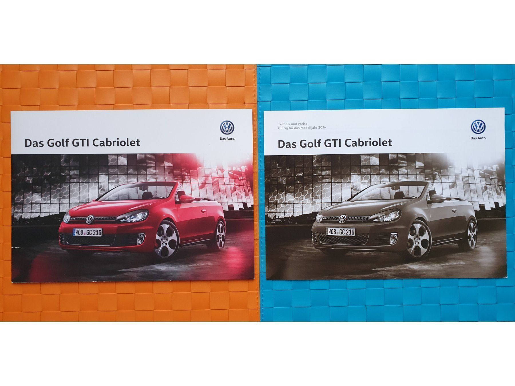 Zeitschriften & Magazine: VW GOLF CABRIO GTI - Prospekt / Katalog – Gebraucht aus Viganello von CARLiteratur 1