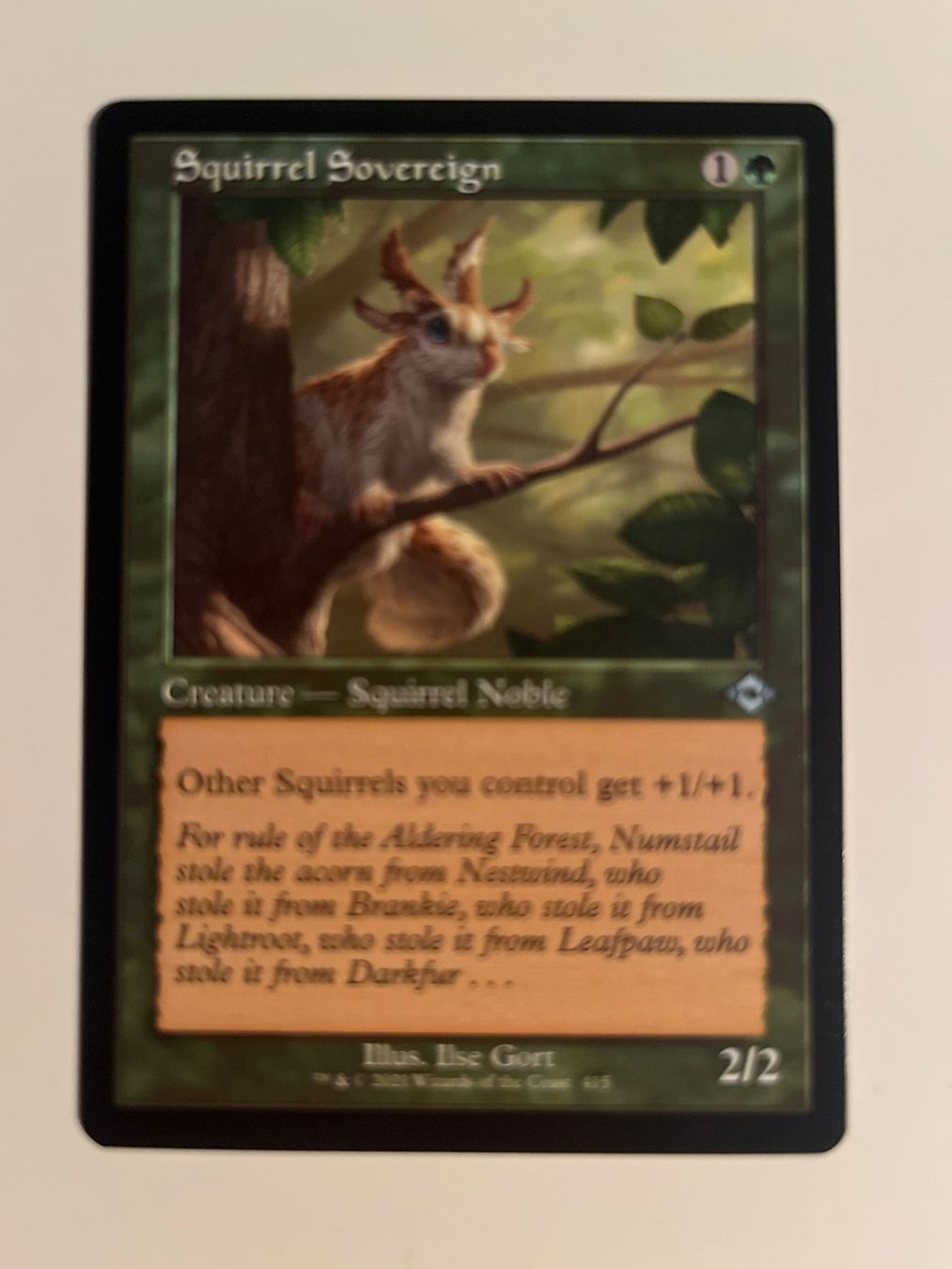 Magic The Gathering Cartes à collectionner: 1 x Squirrel Sovereign - Magic: The Gathering - MtG – D'occasion à Kriens par Shadi1980