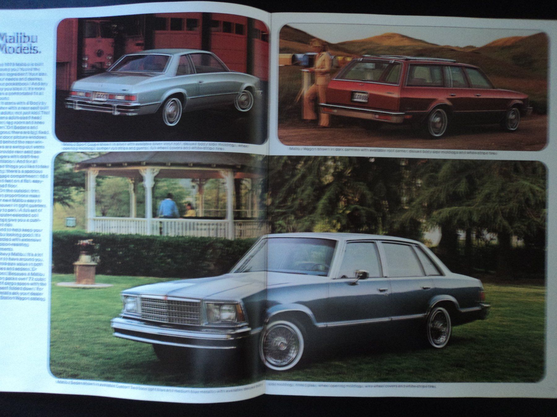 Chevrolet Documenti: Prospekt Chevrolet Malibu 1979 – Usato da Schwarzenburg venduto da modelCARama 4