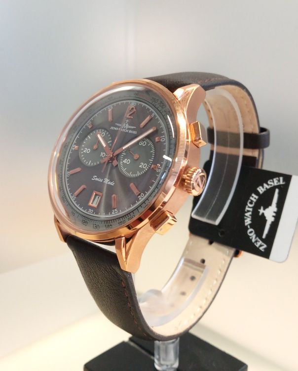 Zeno Orologi: ZENO Herrenchrono - Luc Tachymeter – Nuovo e nell'imballaggio originale da Lyss venduto da liquidpalladium 2