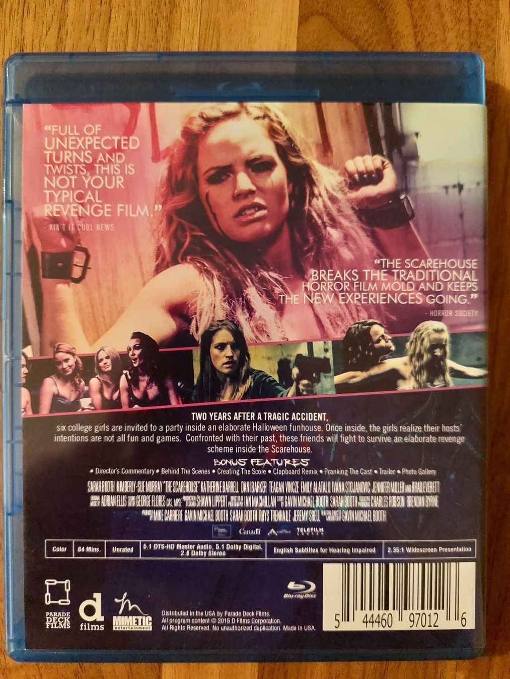 Alle DVDs: Blu Ray - The Scarehouse – Gebraucht aus Rheinfelden von FilmAuktion 1