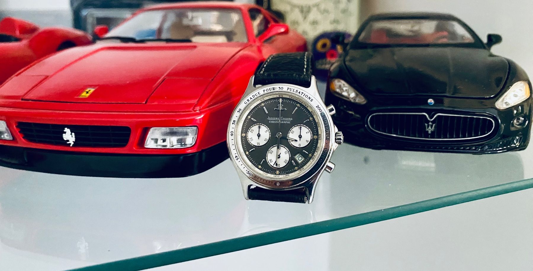 Jaeger-Lecoultre Orologi: Jaeger LeCoultre Chronograph Heraion Grey ref. 115.8.31 – Usato da Küsnacht ZH venduto da Pedramy 3
