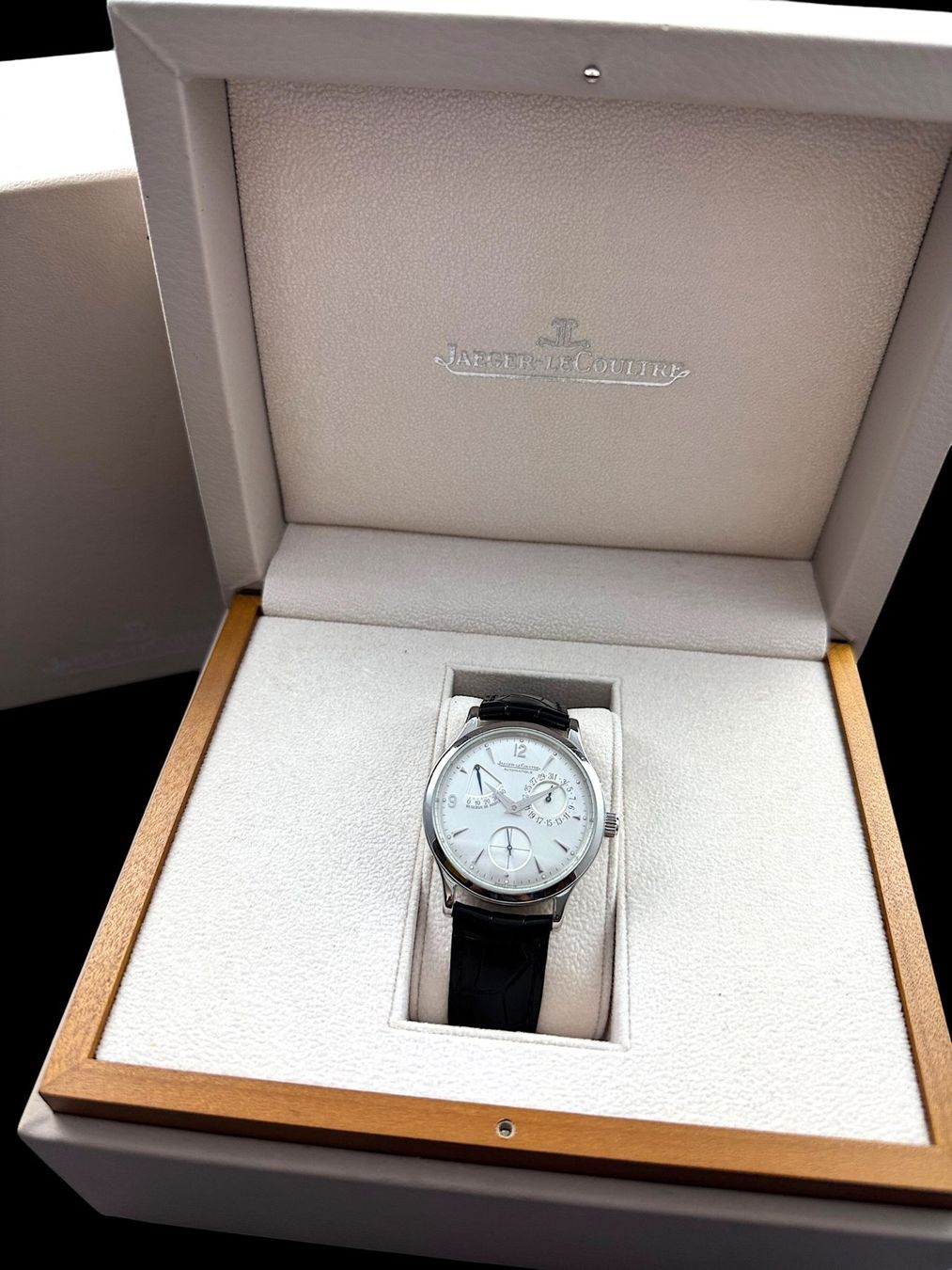 Jaeger-Lecoultre Orologi: Jaeger Le Coultre Master Control Automatic 37mm Datum *U1341 – Usato da Zürich venduto da GalerieInauen 1