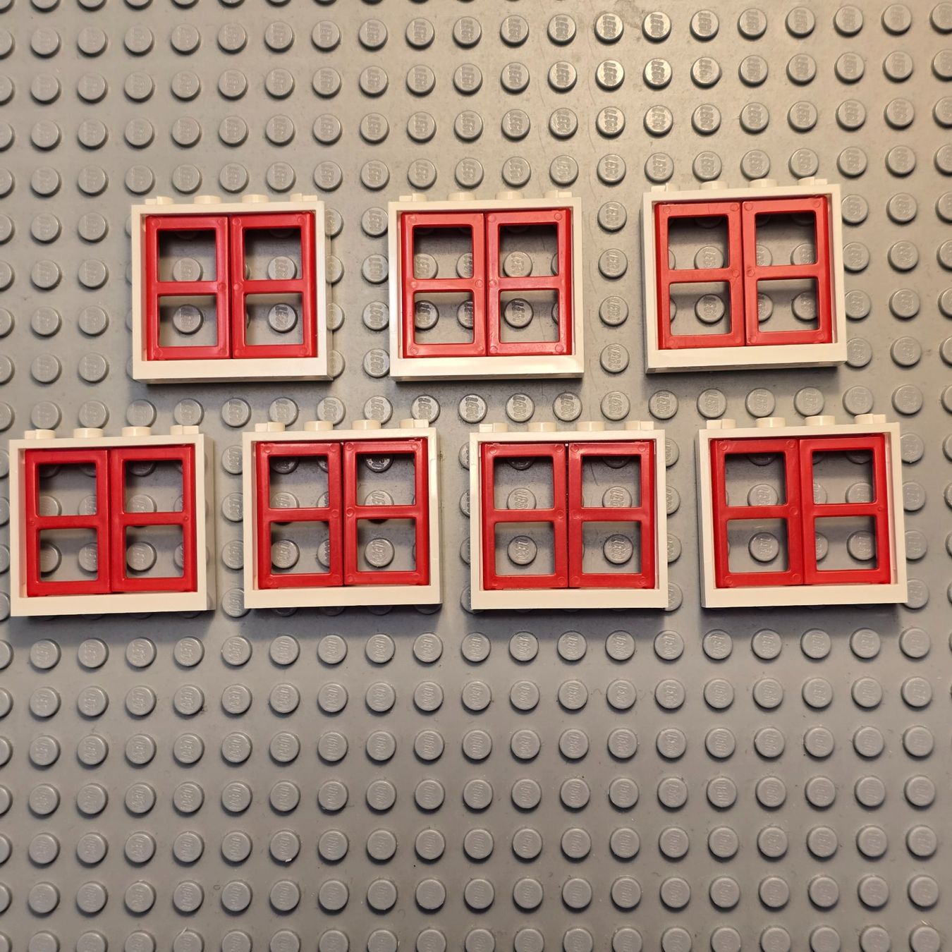 Lego Kit di costruzioni: Lego 7x Fenster – Usato da Basel venduto da Swi-7621