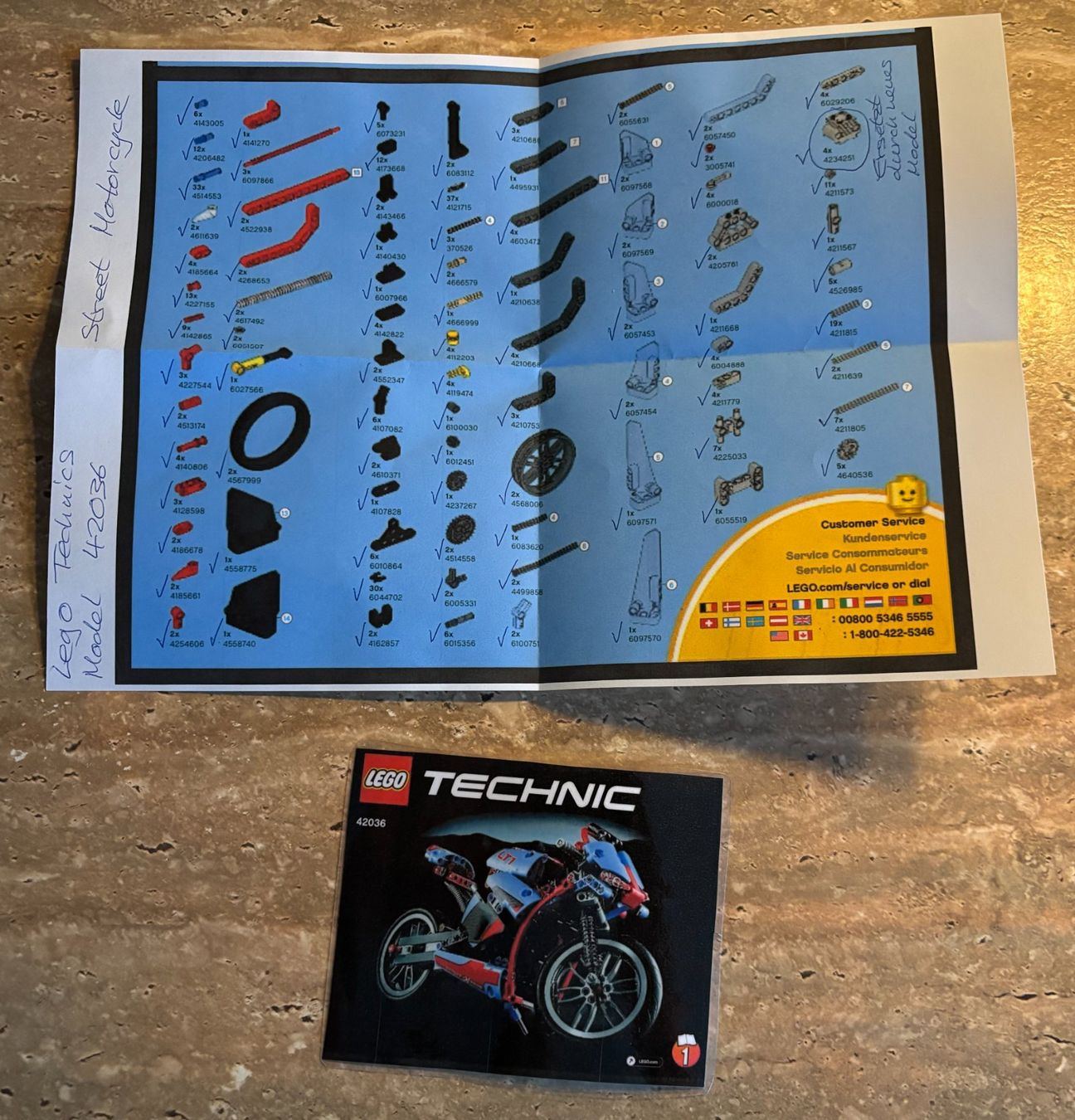 Lego Spielzeuge: Street Motorcycle 42036, LEGO Technic – Gebraucht aus Dörflingen von verena052 4