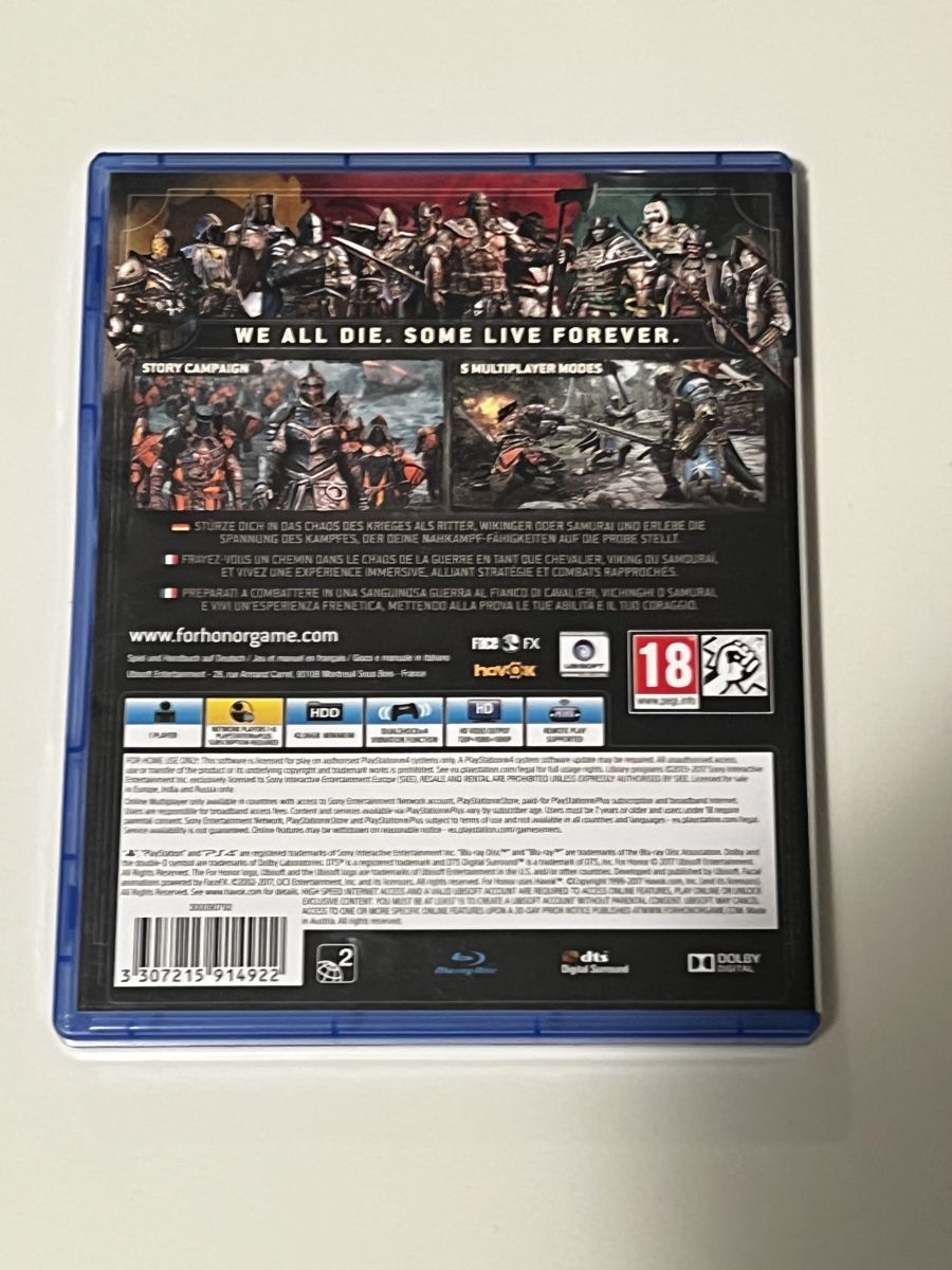 Giochi: For Honor PS4 – Usato da Biel-Benken BL venduto da edu_j8mz 1