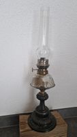 Antike Petroleumlampe Kosmos Brenner um 1900 57.5cm hoch