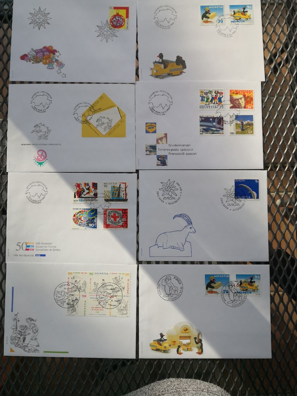 Alle Briefmarken: 1999 FDC – Neu (gemäss Beschreibung) aus Berikon von Truk56 1