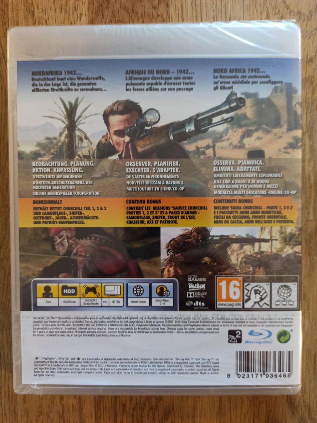 Giochi: Sniper Elite III Ultimate Edition PS3 Neu & Sealed – Nuovo e nell'imballaggio originale da Oberweningen venduto da mar_87mx 1