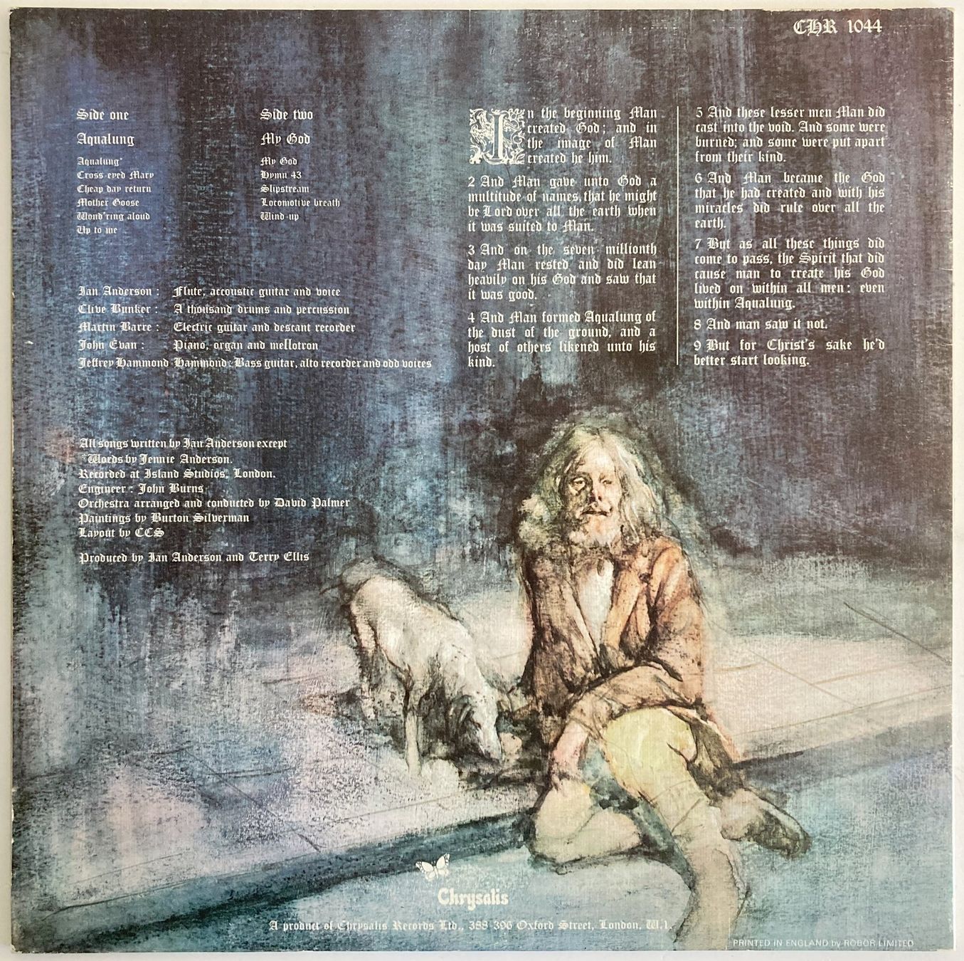 Vinyles: JETHRO TULL - AQUALUNG – D'occasion à Bottens par hotter-than-hell 1