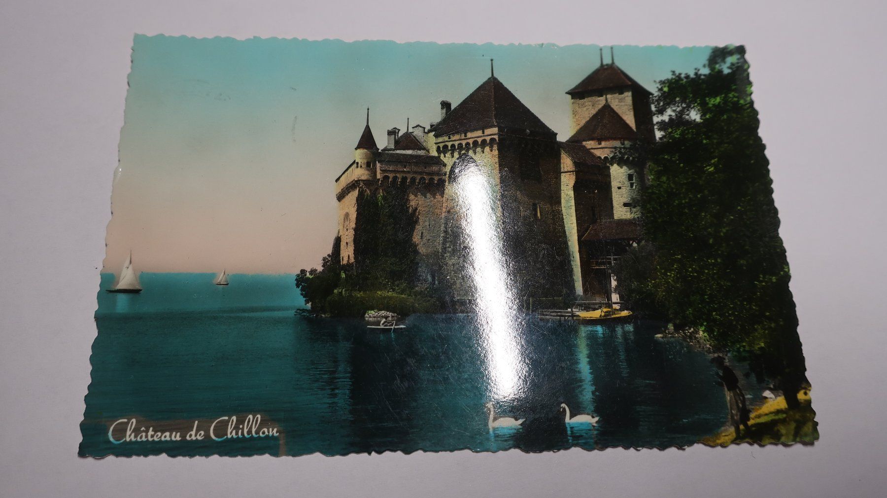 Cartoline postali: Château de Chillon – Usato da Cormoret venduto da Pascalll2001 1