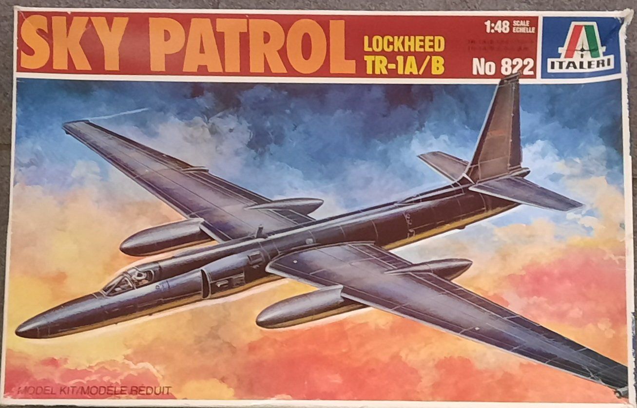 Kit di costruzioni: 1:48 Lockheed TR-1A Italieri Plastikbausatz – Nuovo (secondo la descrizione) da Holziken venduto da Nik200d