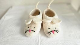 Niedliche, handgemachte Babyfinken Babyschuhe Finken