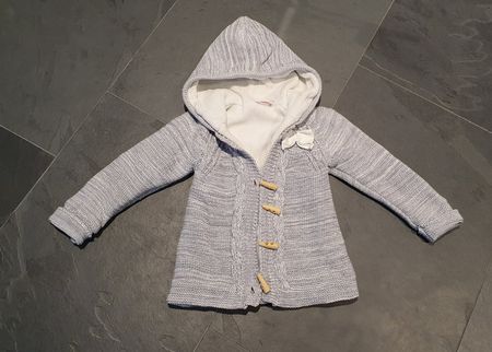 ++ herzige gefütterte Jacke von Smile ++ Gr. 92 ++
