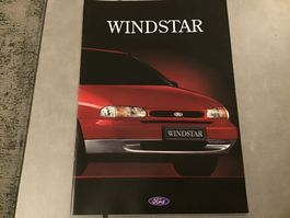Ford Windstar Verkaufsprospekt 16 Seiten April 1995