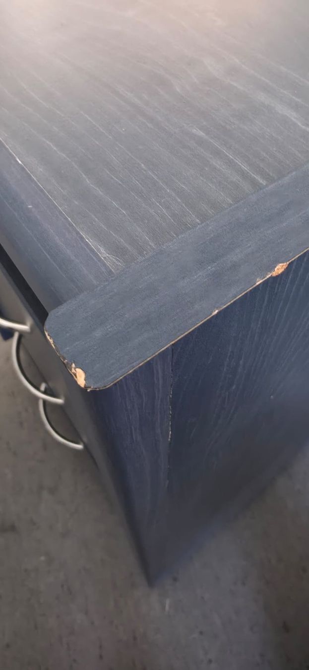 Banconi: Schubladen-Element / Kommode blau – Usato da Samstagern venduto da gilido01 2