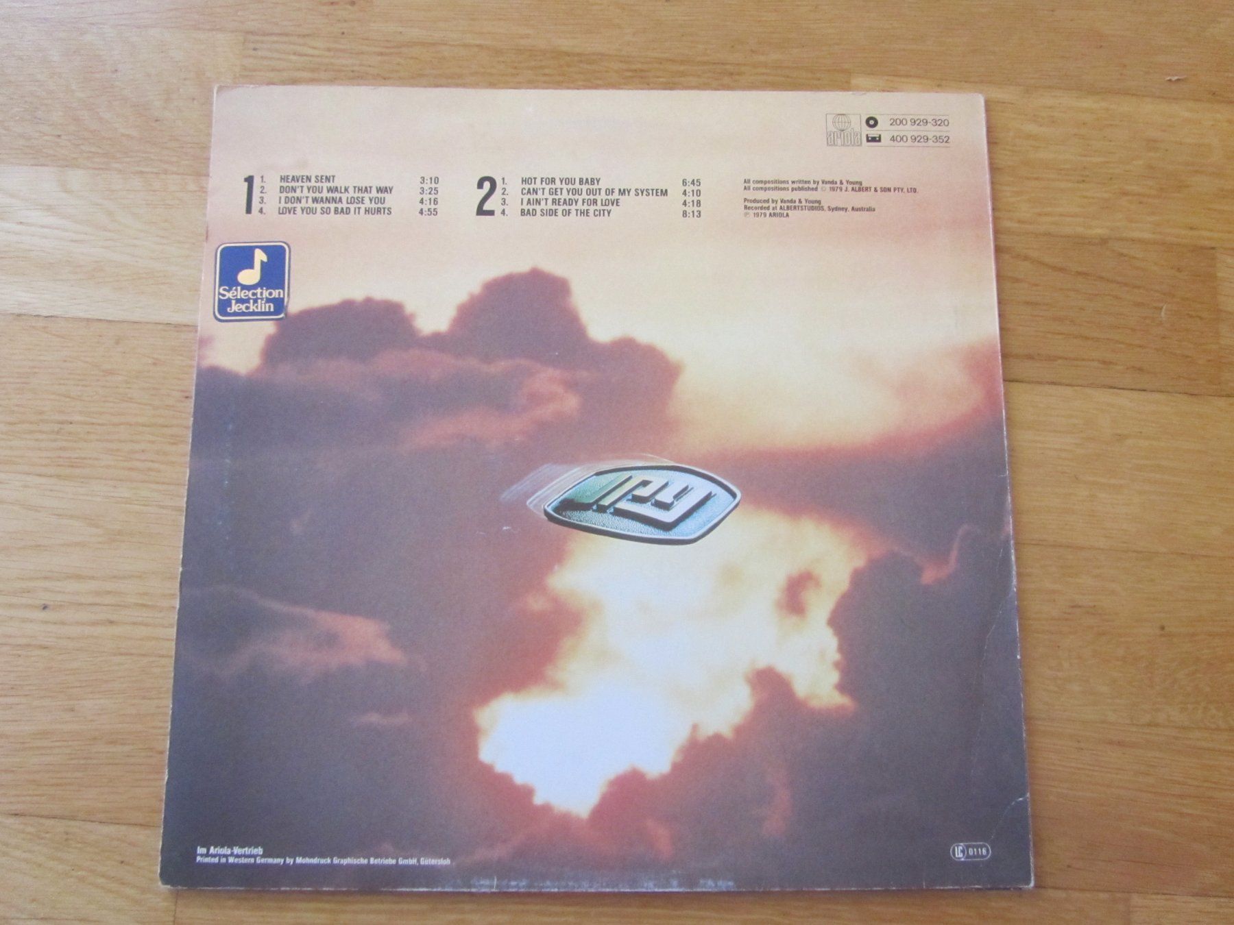 Dischi in vinile: John Paul Young Heavensent LP Vinyl – Usato da Seengen venduto da mikelele 3