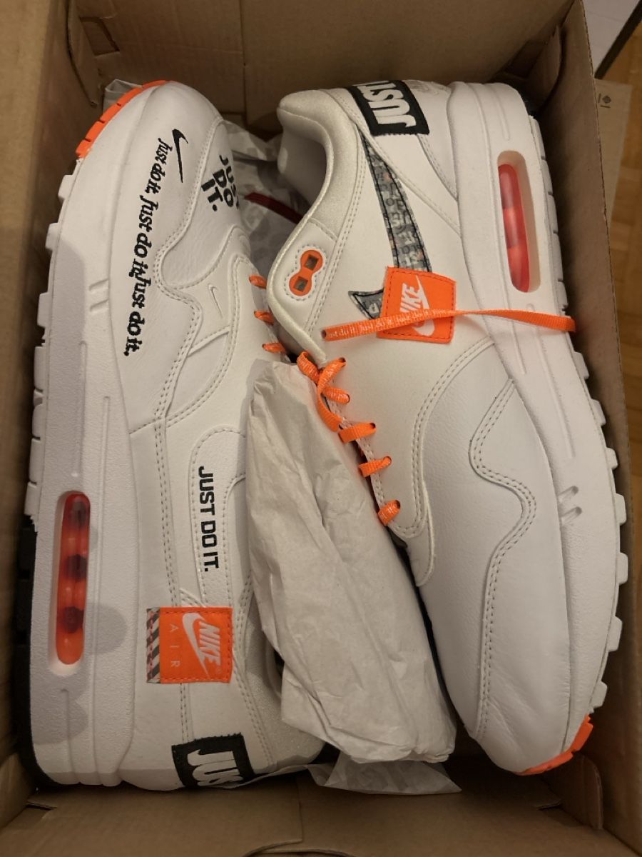 Nike Scarpe da uomo: Nike Air Max 1 Just Do it Pack Weiss – Nuovo (secondo la descrizione) da Zürich venduto da Mikestee 2
