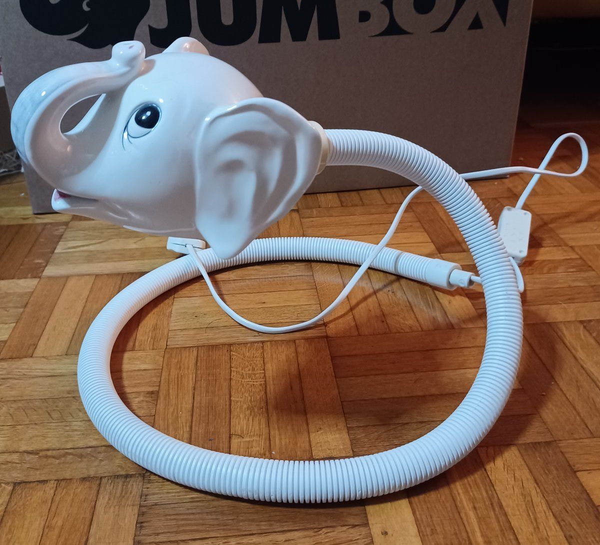 Lampade: Antike flexible Lampe mit Elefantenkopf -G53 – Usato da Morges venduto da vimajes12