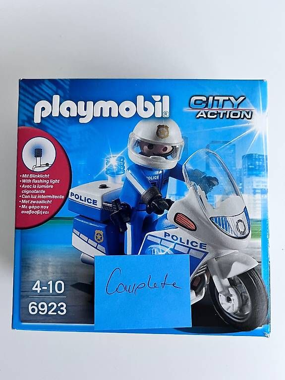 Playmobil Police Bike 6923 Playmobil Playmobil City Action 6923