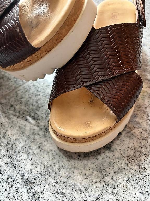 Damenschuhe: GABOR Gr. 3,5 braun – Gebraucht aus Siebnen von mardie09